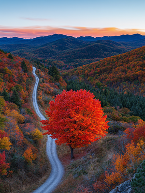 Award-Winning Maple Forest in Vibrant Autumn Colors