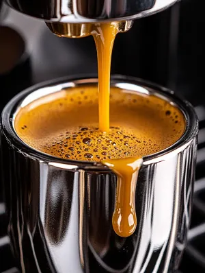 Brewing Fresh Morning Coffee with Modern Coffee Maker