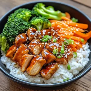 Chicken, Broccoli and Rice Bowl
