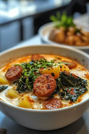 Savory Sausage Soup